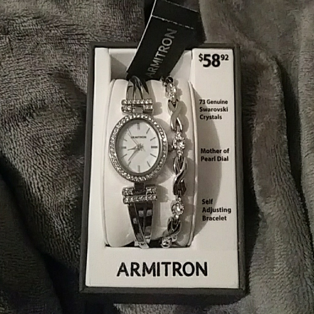 Armitron Watch and Bracelet set
